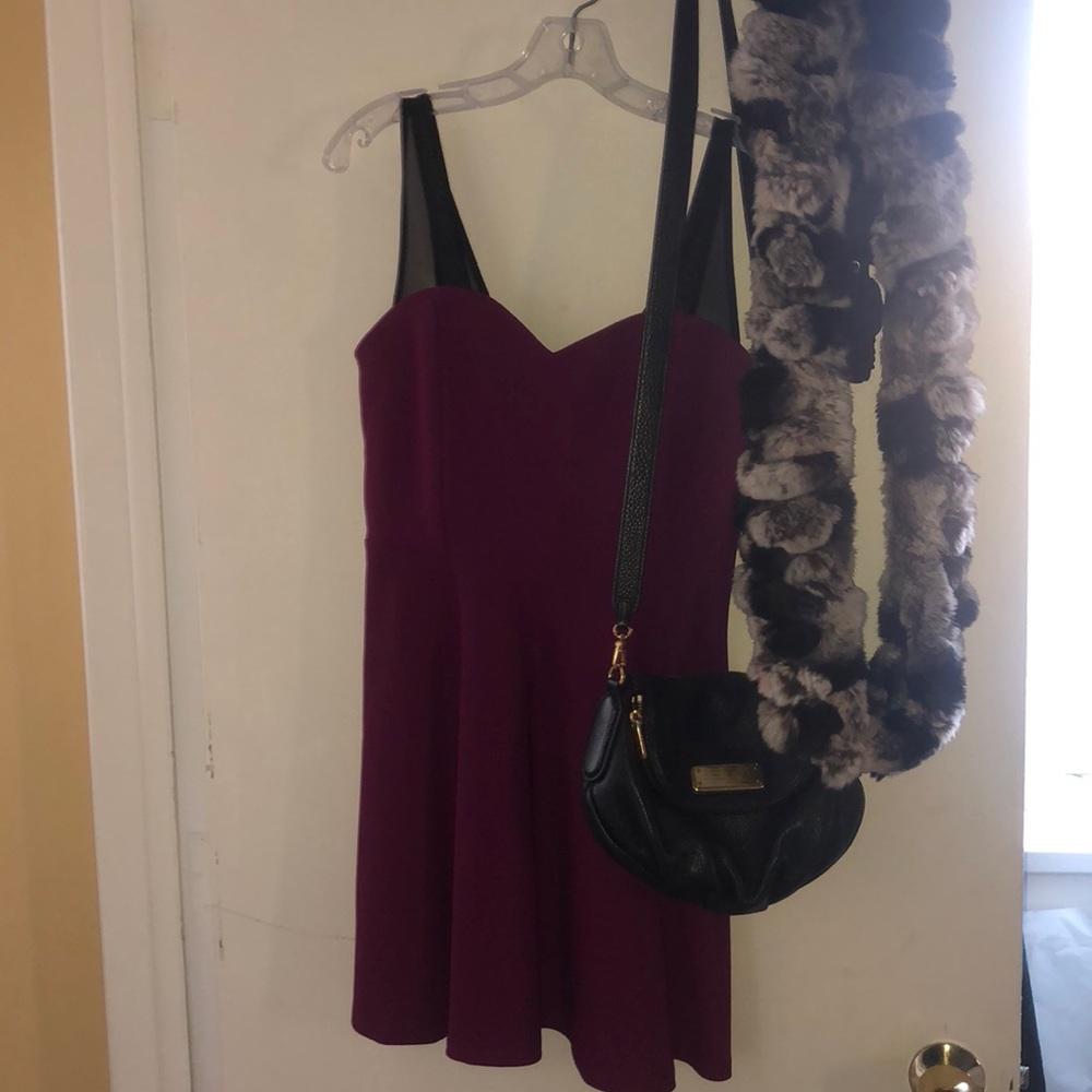 Purple dress